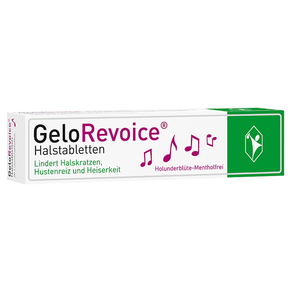 GeloRevoice® Halstabletten Holunderblüte-Mentholfrei