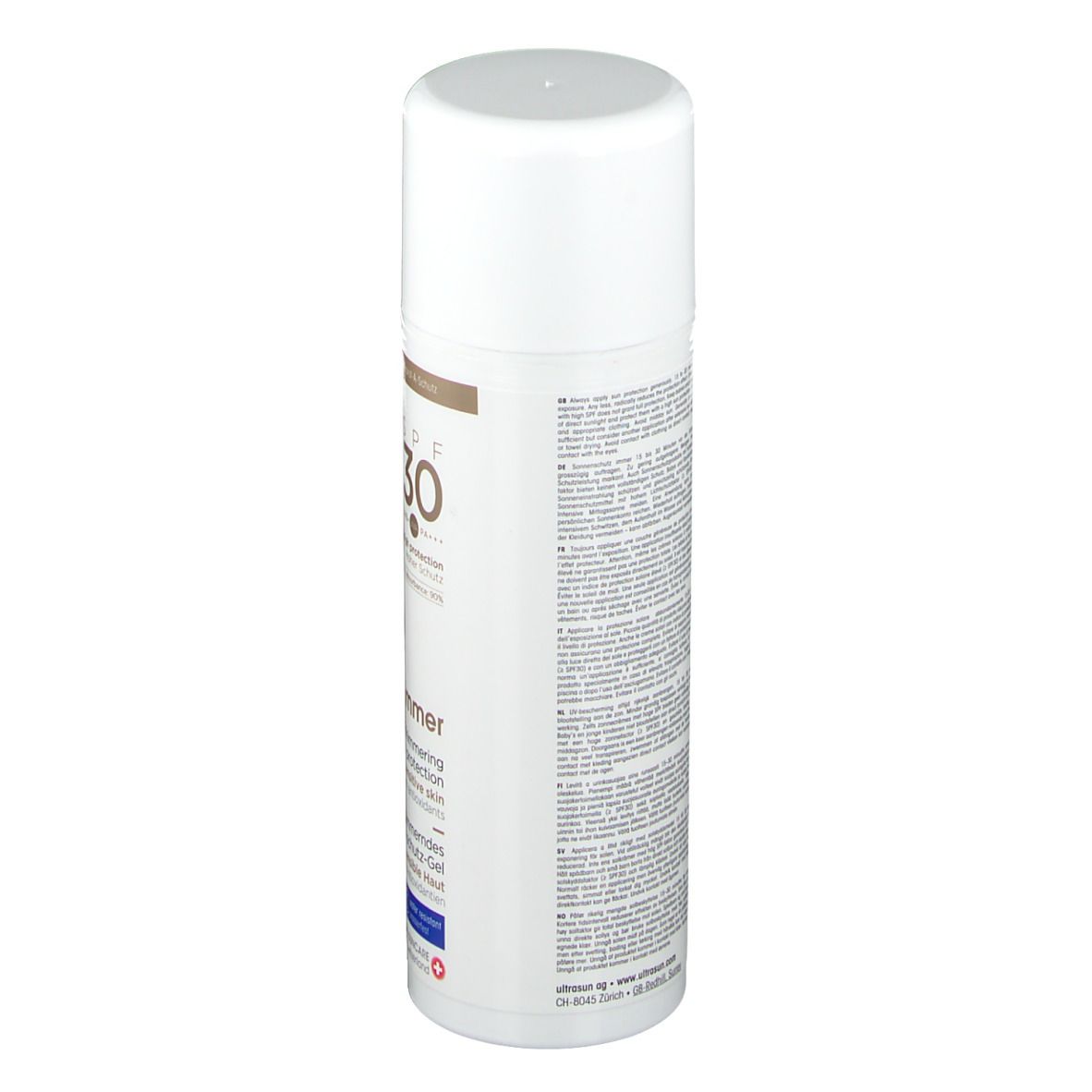 ultrasun Schimmerndes Sonnenschutz-Gel SPF30