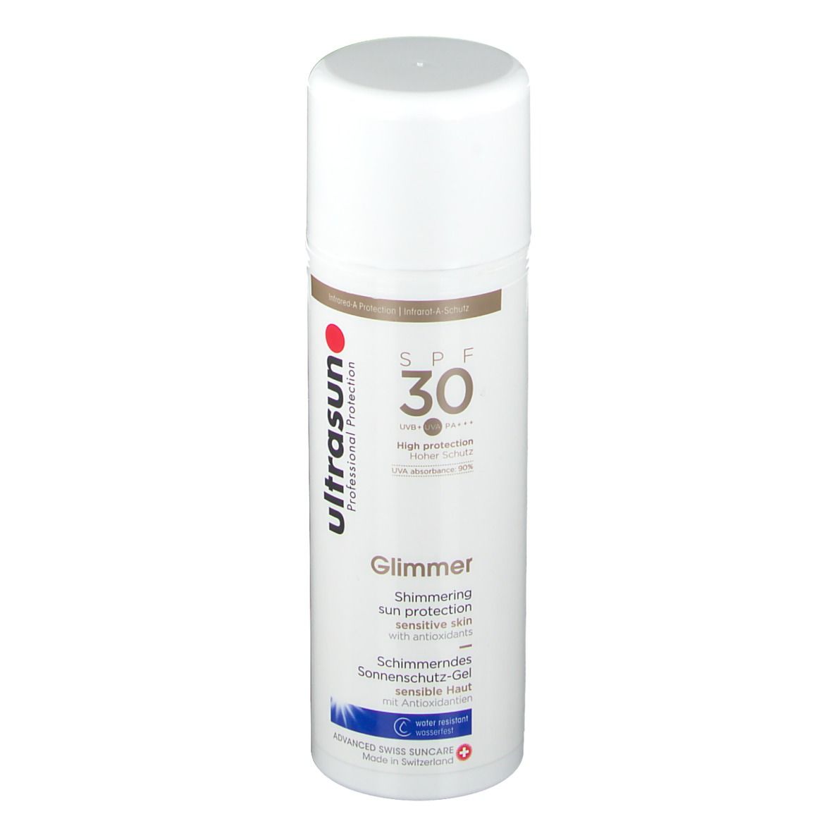 ultrasun Schimmerndes Sonnenschutz-Gel SPF30