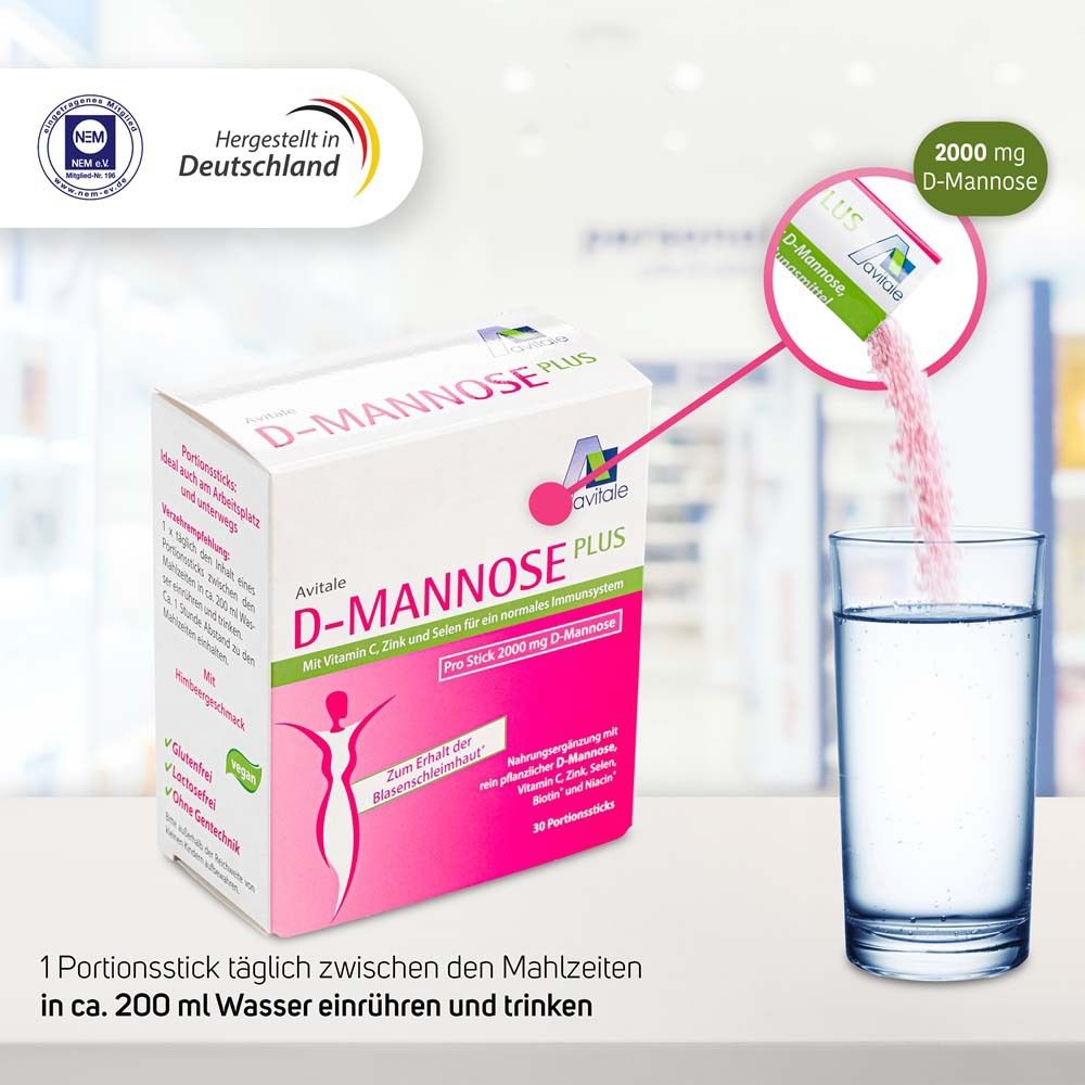 Avitale D-Mannose Plus 2.000 mg