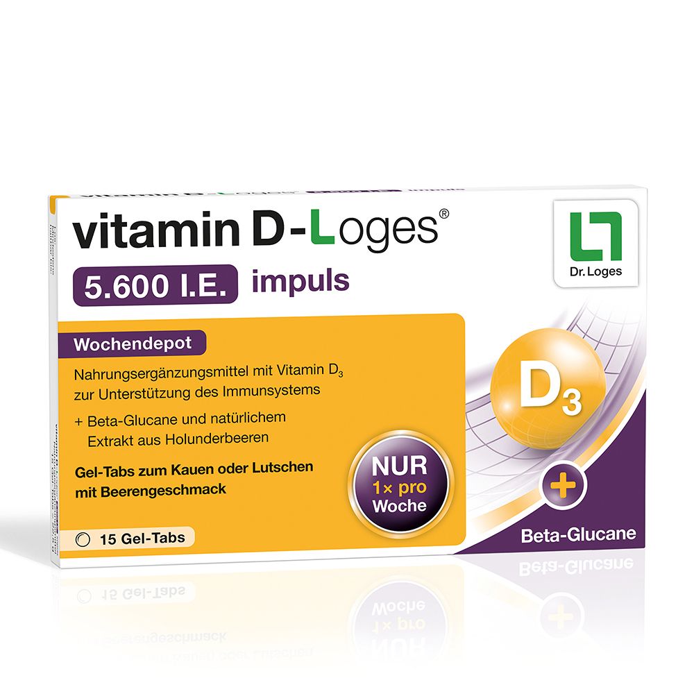 vitamin D-Loges® 5.600 I.E. impuls