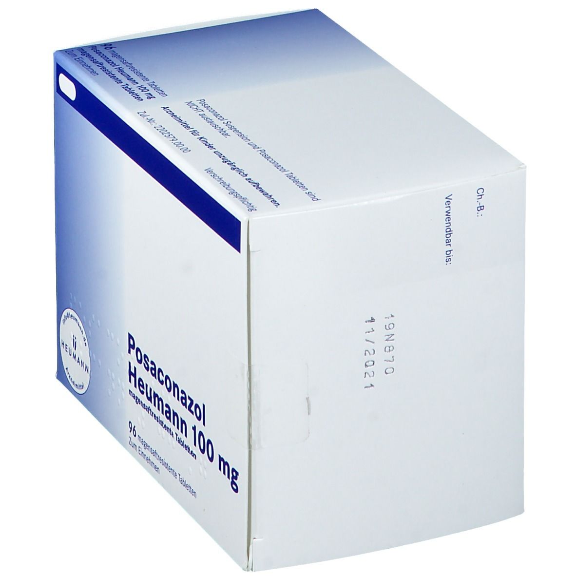 Posaconazol Heumann 100 mg magensaftres.Tabletten 96 St Tabletten magensaftresistent