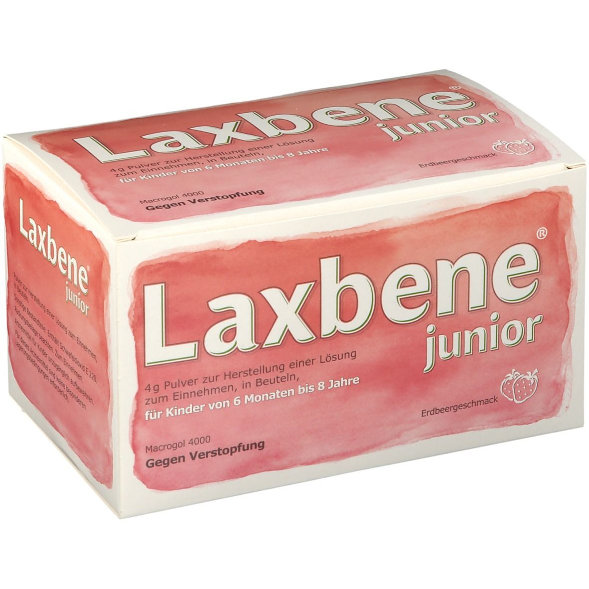 Laxbene junior 50x4 g Pulver für Kinder von 6 Monaten - 8 Jahre