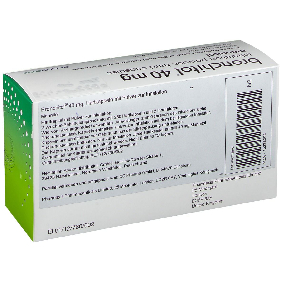 bronchitol® 40 mg