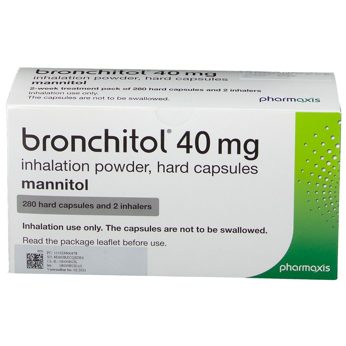 bronchitol® 40 mg