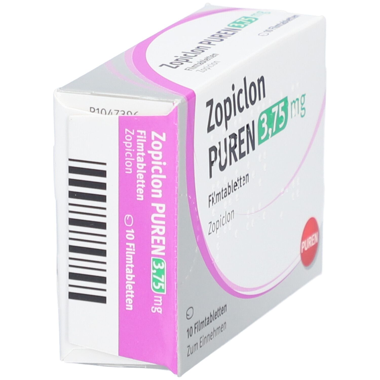 Zopiclon Puren 3,75 mg Filmtabletten 10 St