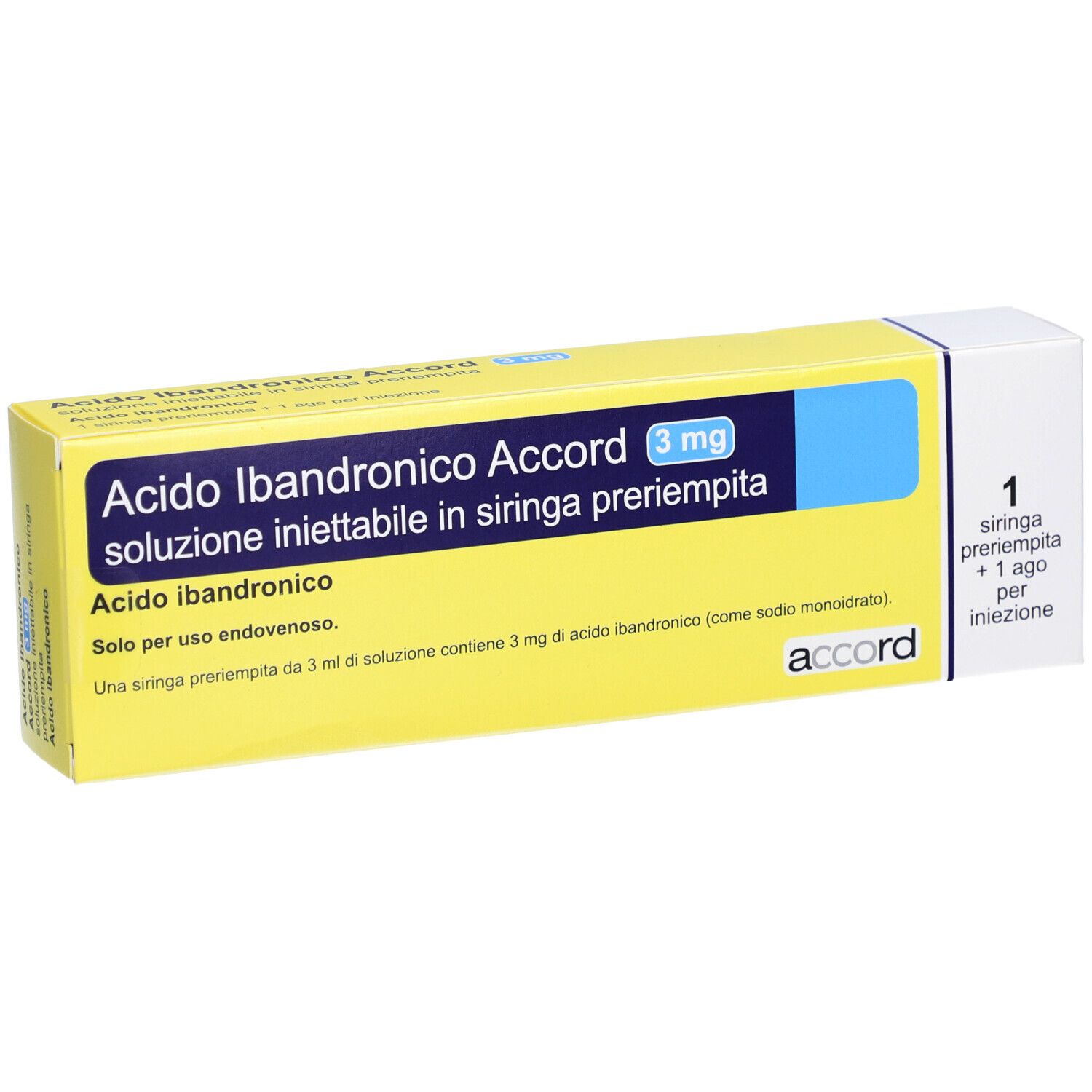 Ibandronic Acid Accord 3 mg/3 ml