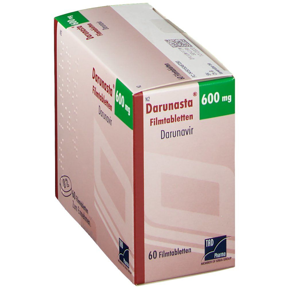 Darunasta 600 mg Filmtabletten 60 St