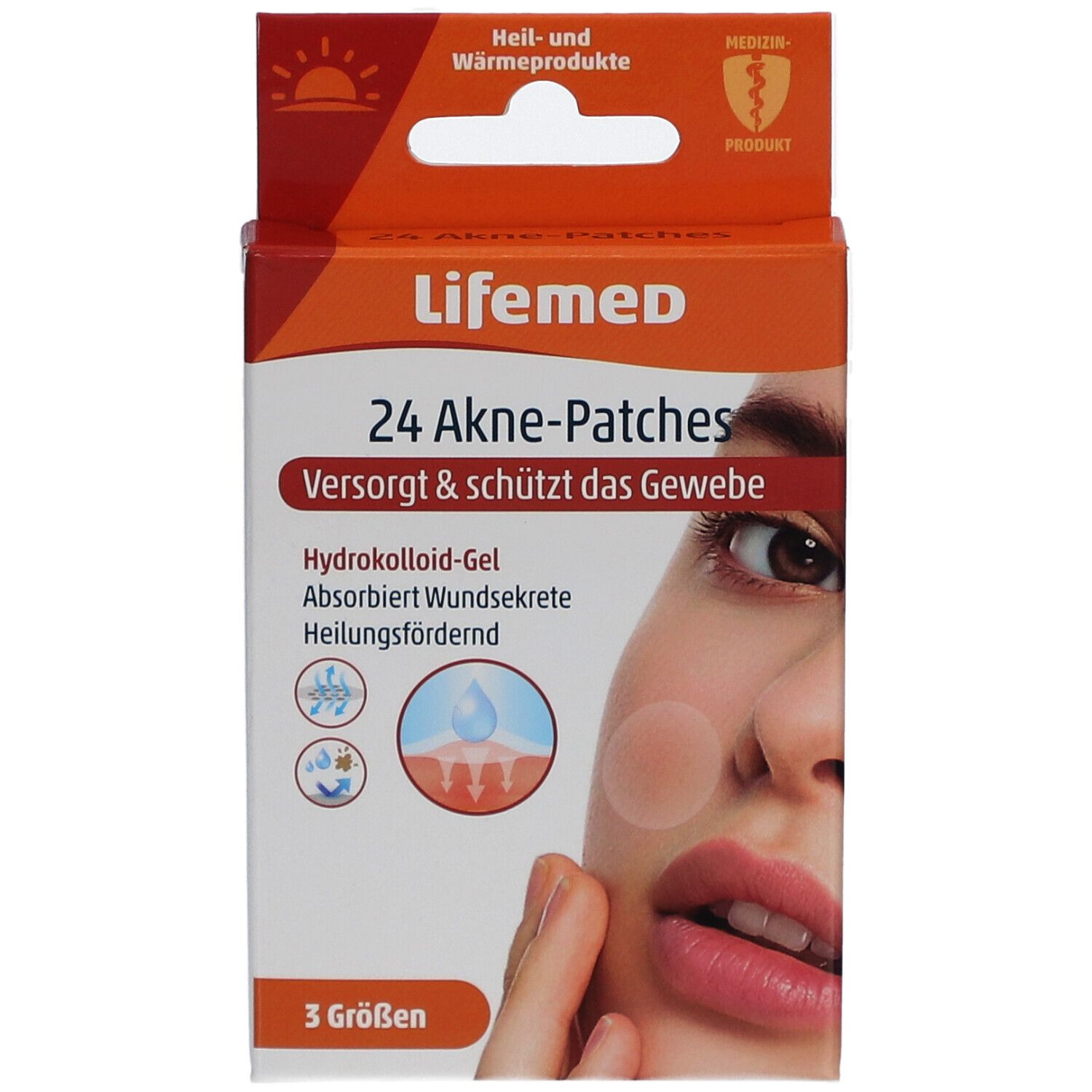 Lifemed Akne-Patches in 3 Größen