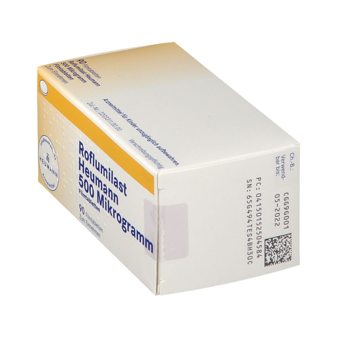 Roflumilast Heumann 500 Mikrogramm Filmtabletten 90 St