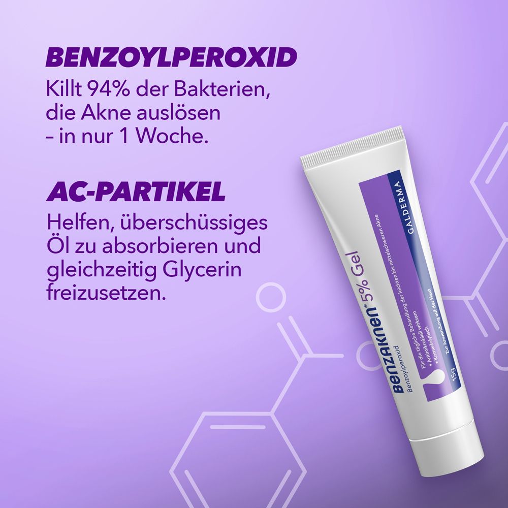 Benzaknen 5% Gel