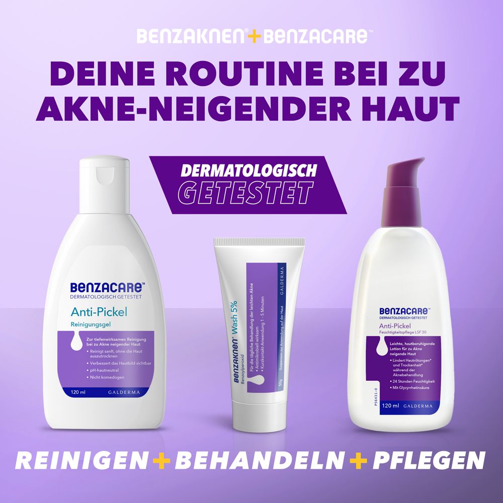 Benzaknen 5% Gel