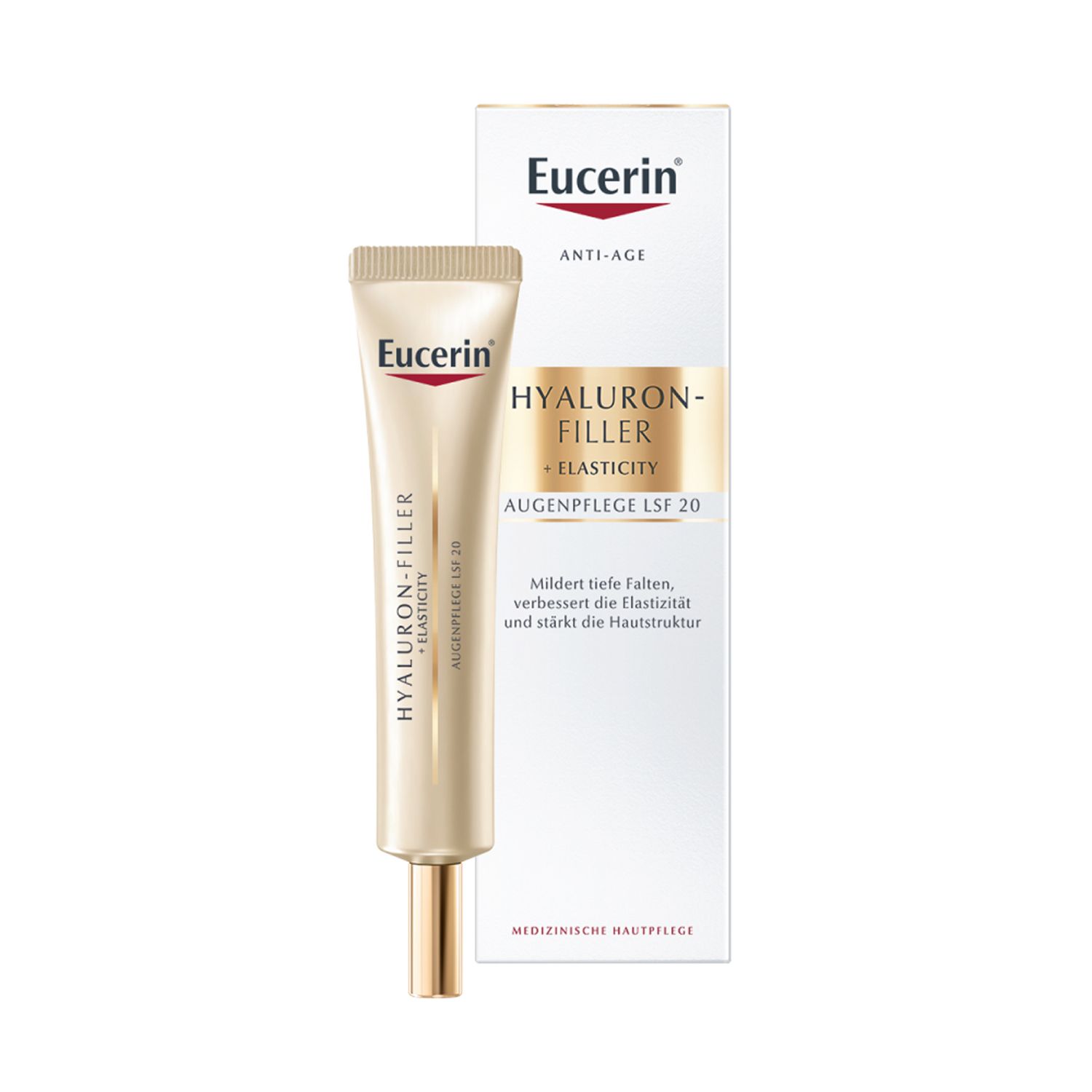 Eucerin® Hyaluron-Filler + Elasticity Augenpflege + Eucerin Hyaluron-Filler Intensiv-Maske GRATIS