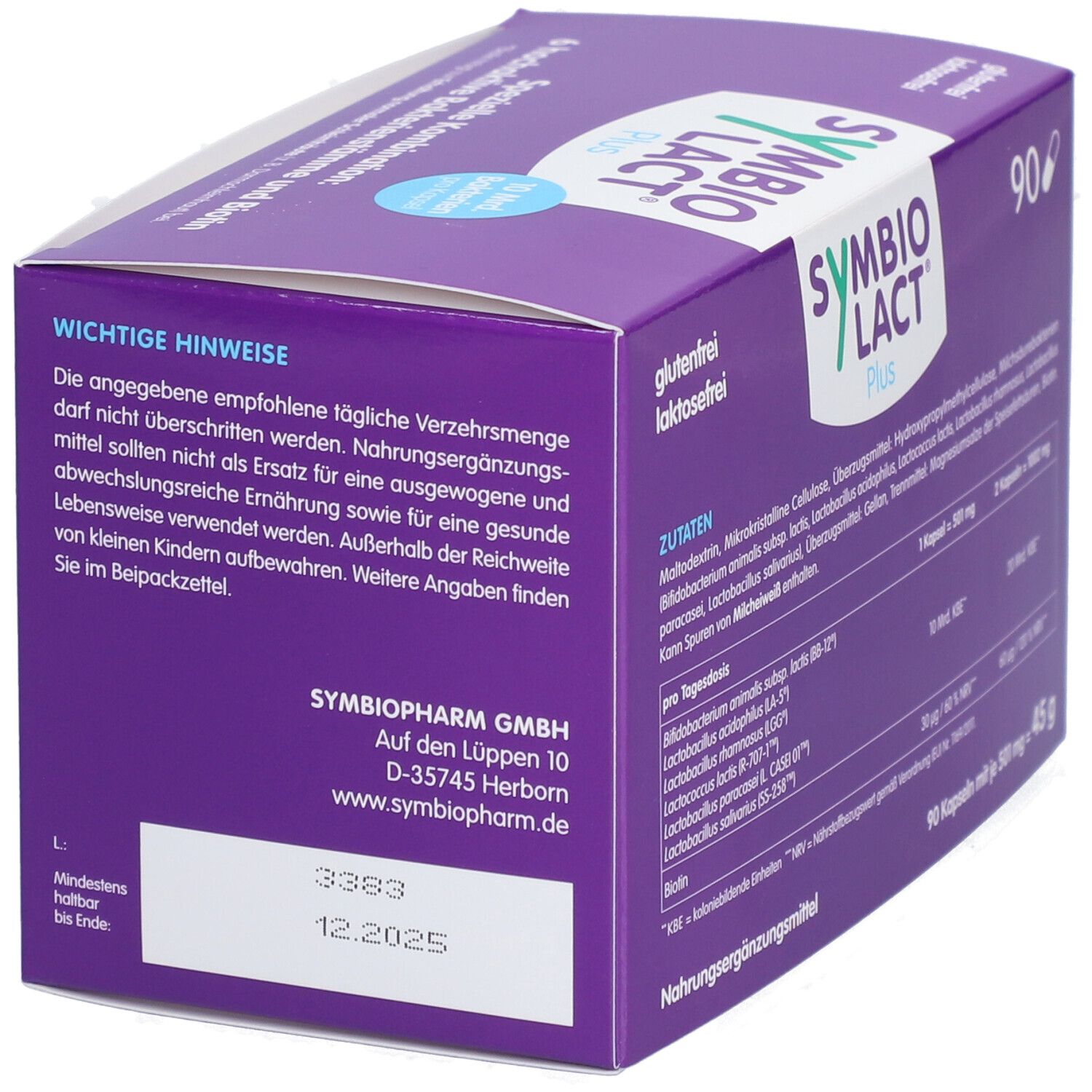 SymbioLact® Plus 90 St - shop-apotheke.at