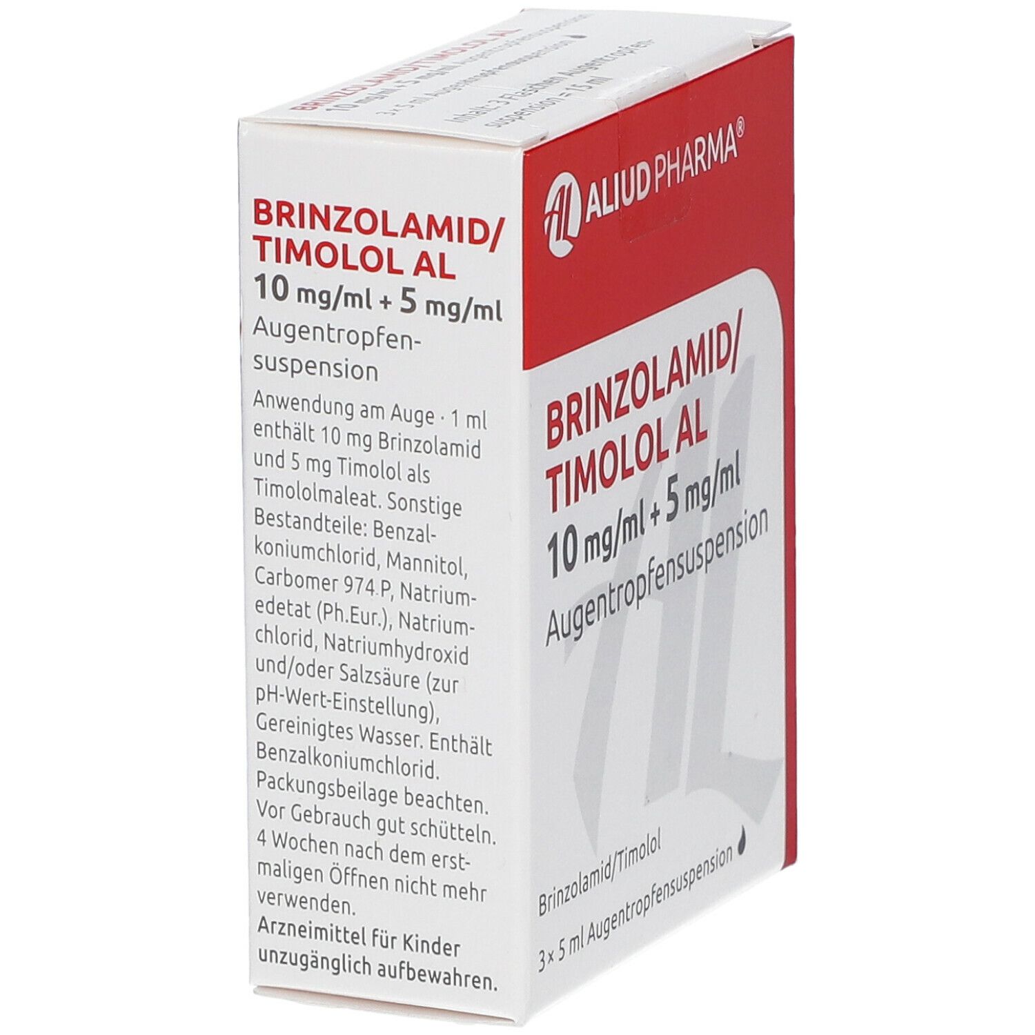 BRINZOLAMID/Timolol AL 10+5 mg/ml Augentropfensusp 3x5 ml Augentropfen