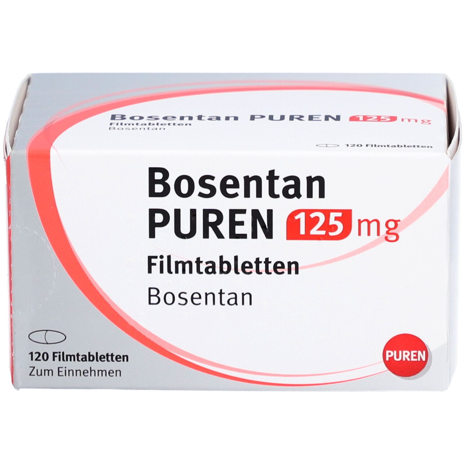 Bosentan Zentiva 125 mg Filmtabletten 120 St