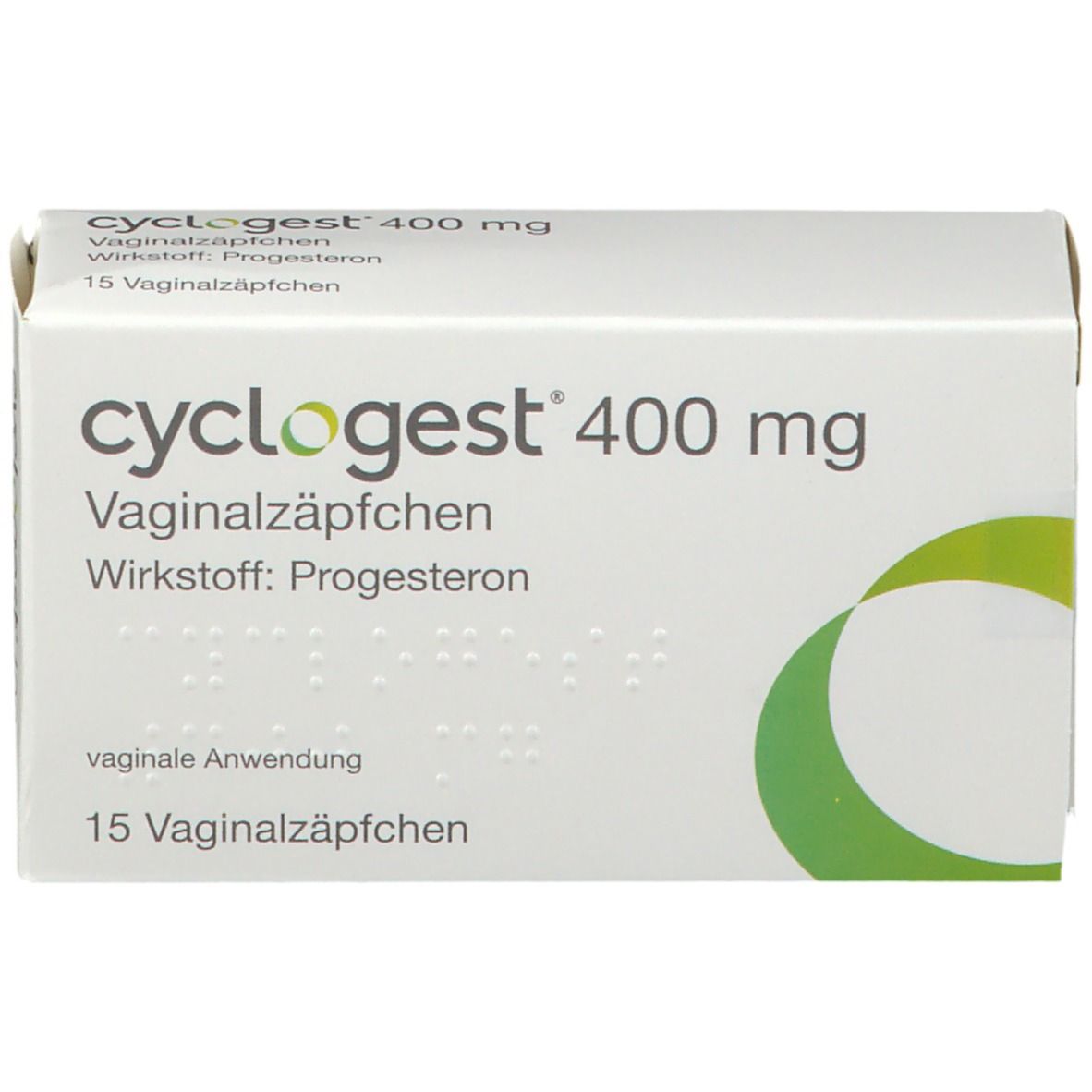 cyclogest® 400 mg 15 St mit dem ERezept kaufen Shop Apotheke