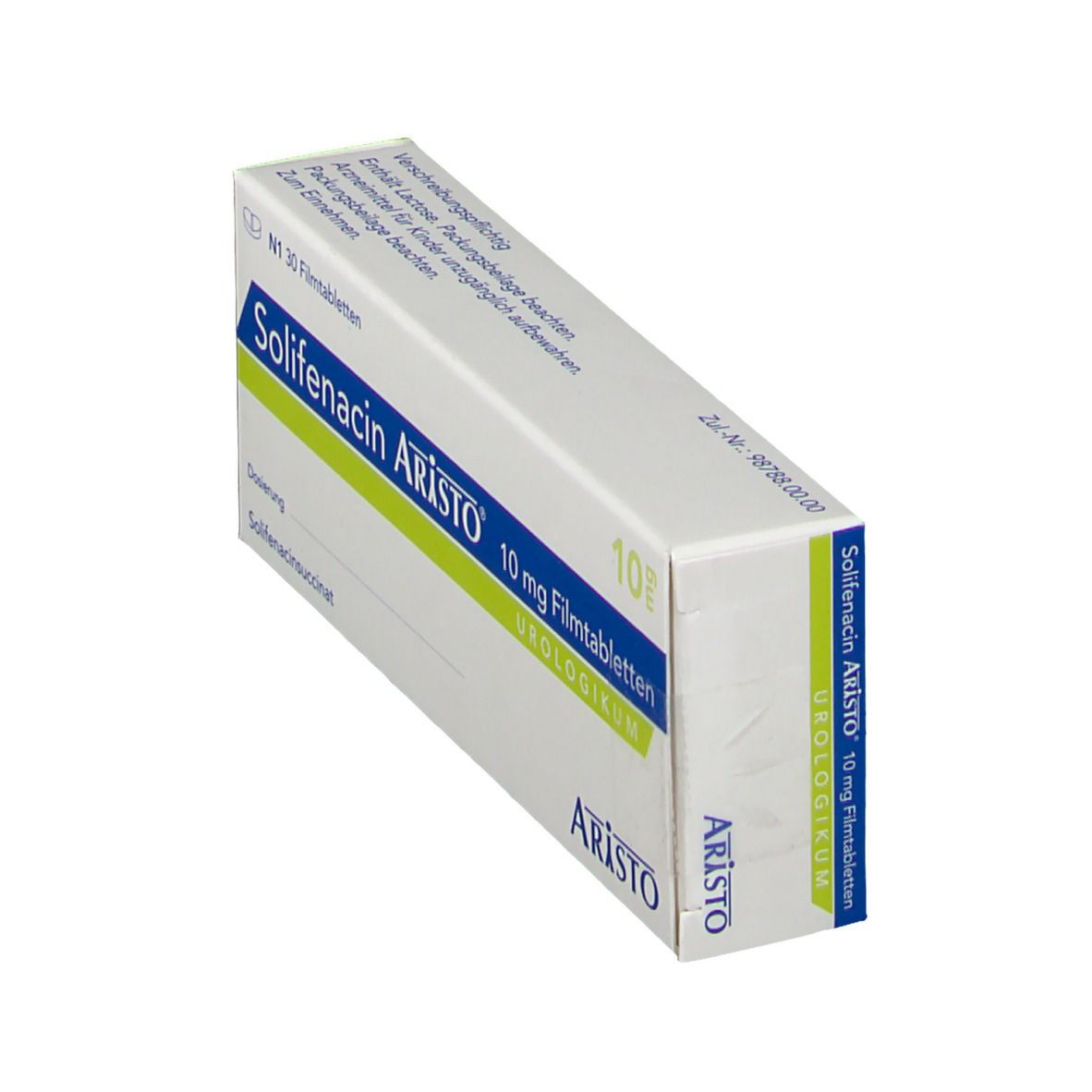 Solifenacin Aristo 10 mg Filmtabletten 30 St