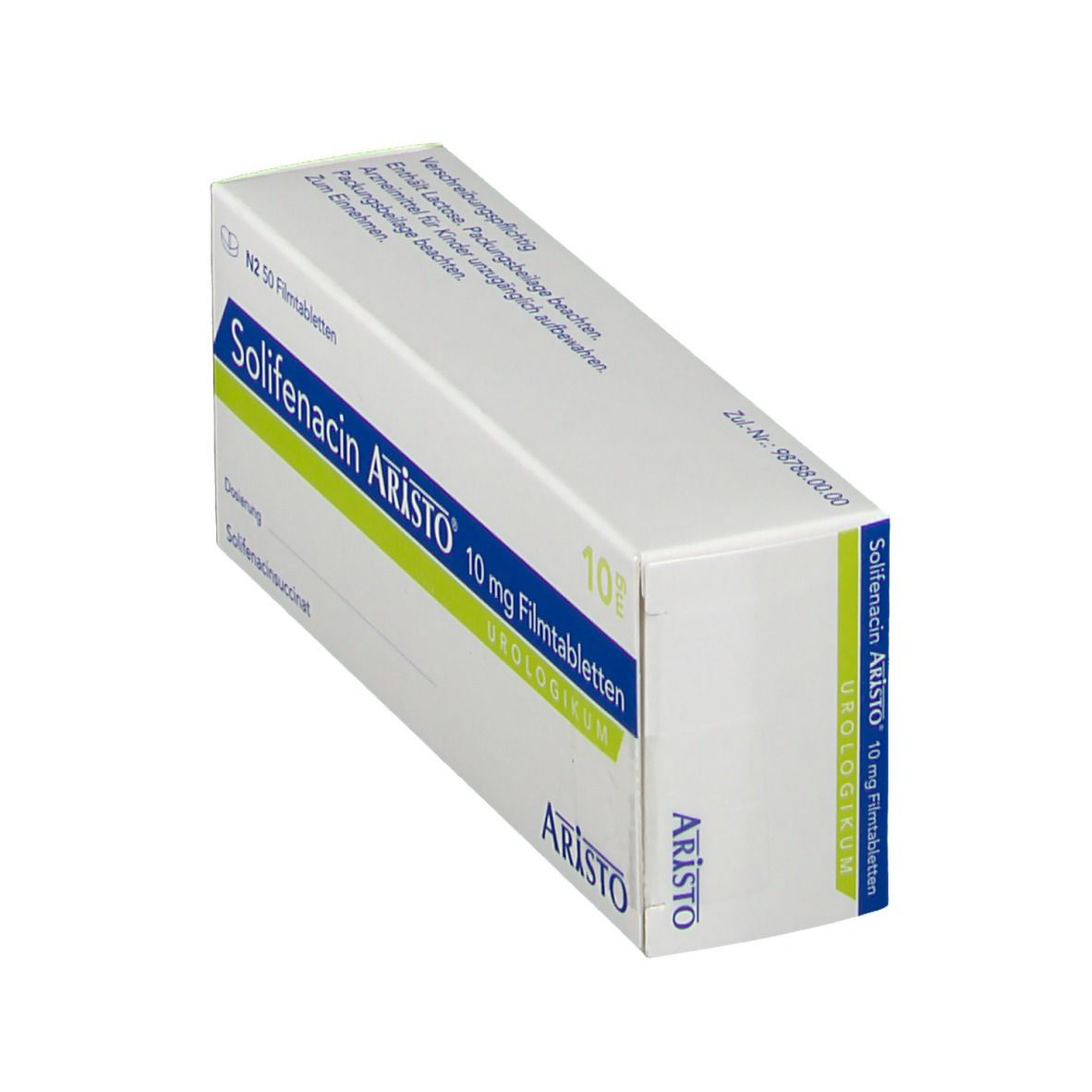 Solifenacin Aristo 10 mg Filmtabletten 50 St