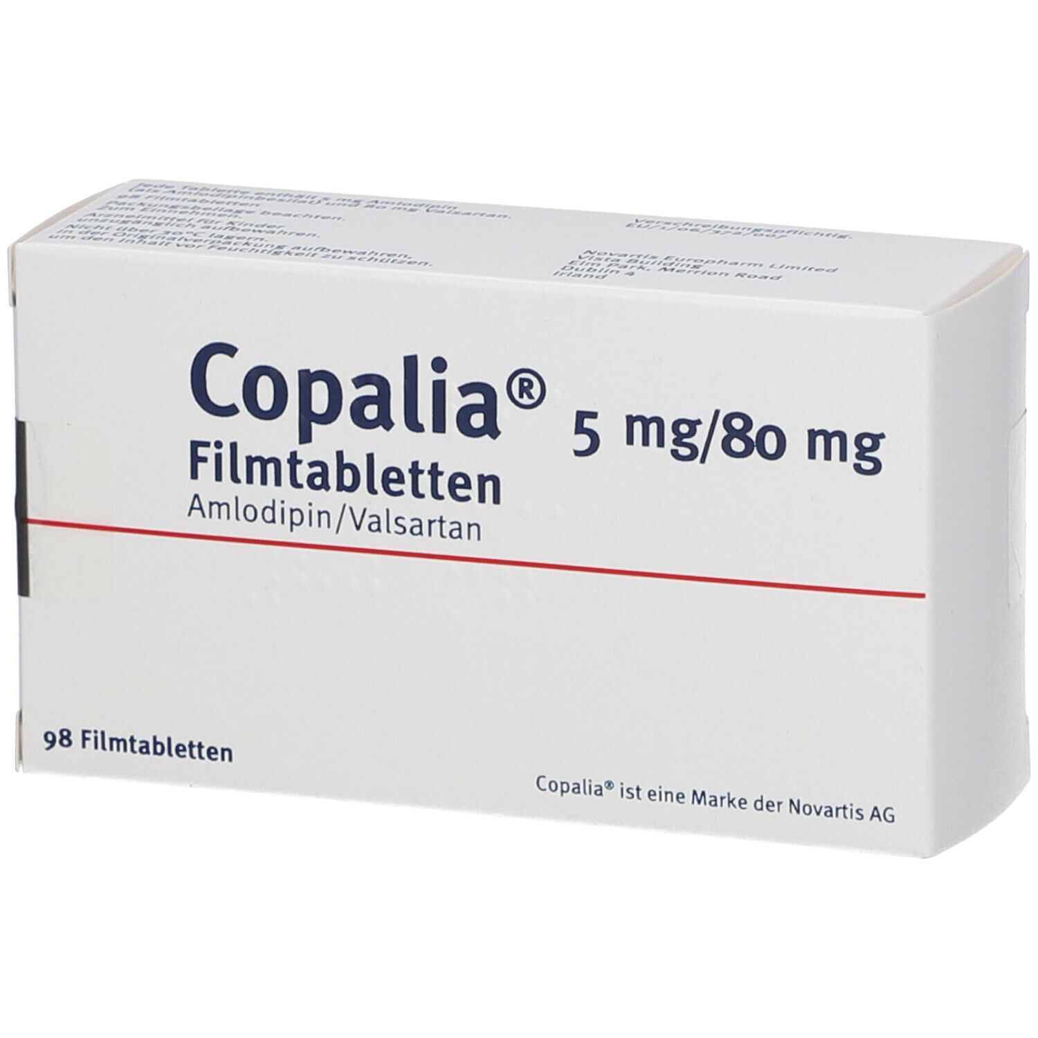 Copalia 5 mg/80 mg