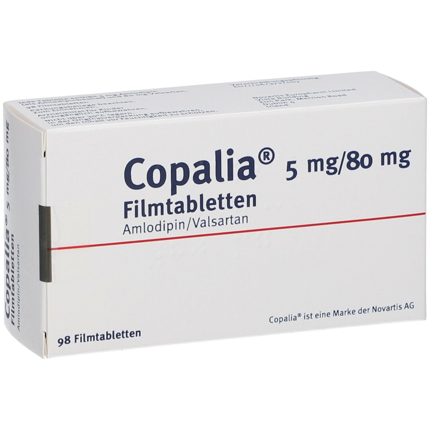 Copalia 5 mg/80 mg
