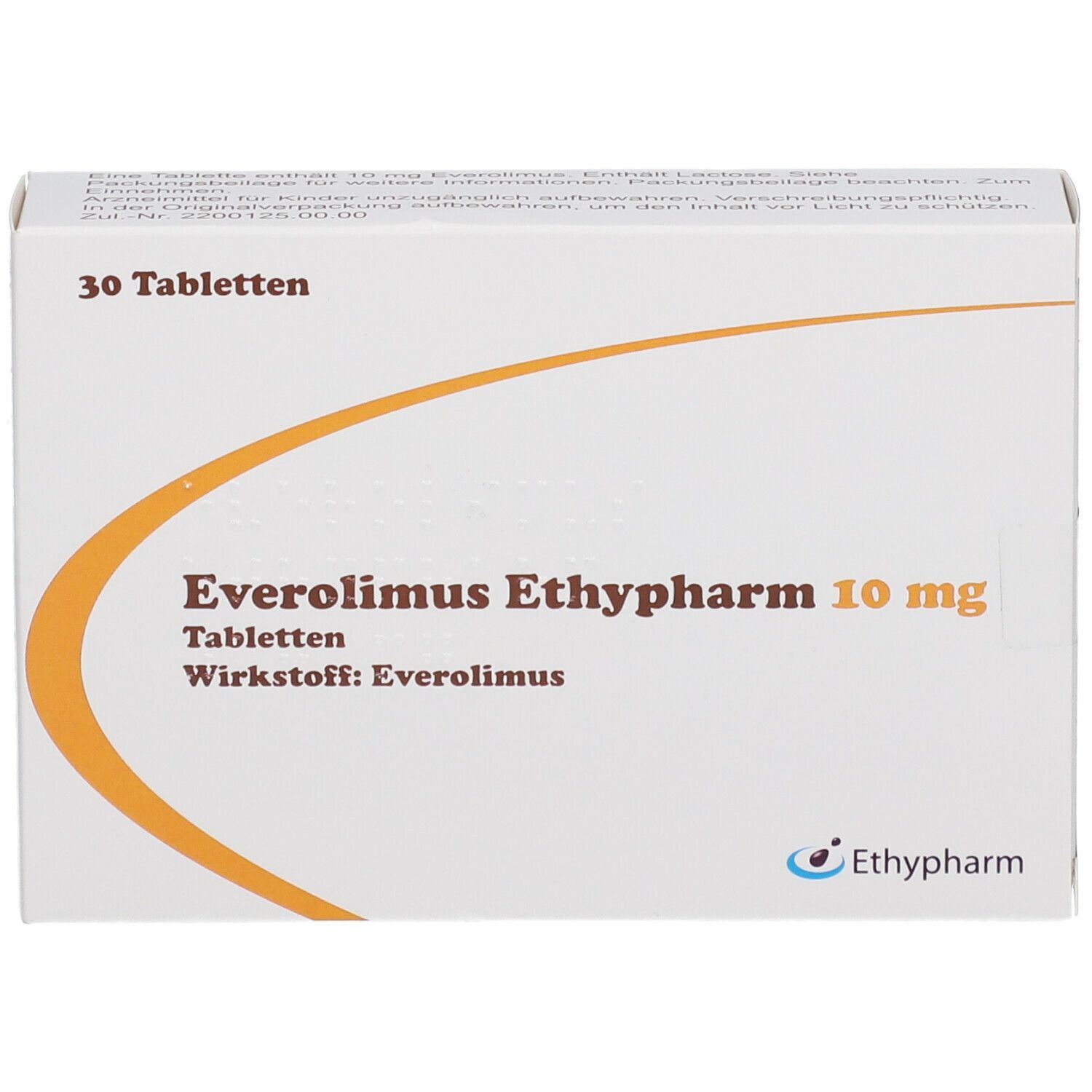 Everolimus Ethypharm 10 mg