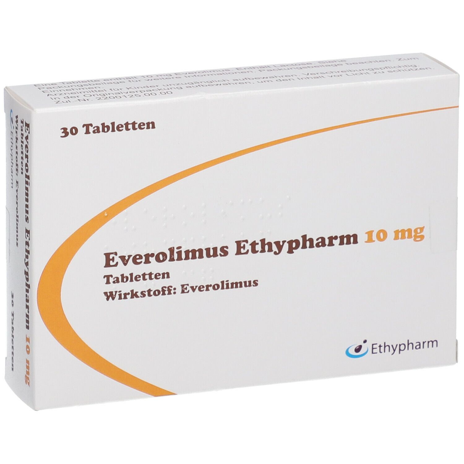 Everolimus Ethypharm 10 mg
