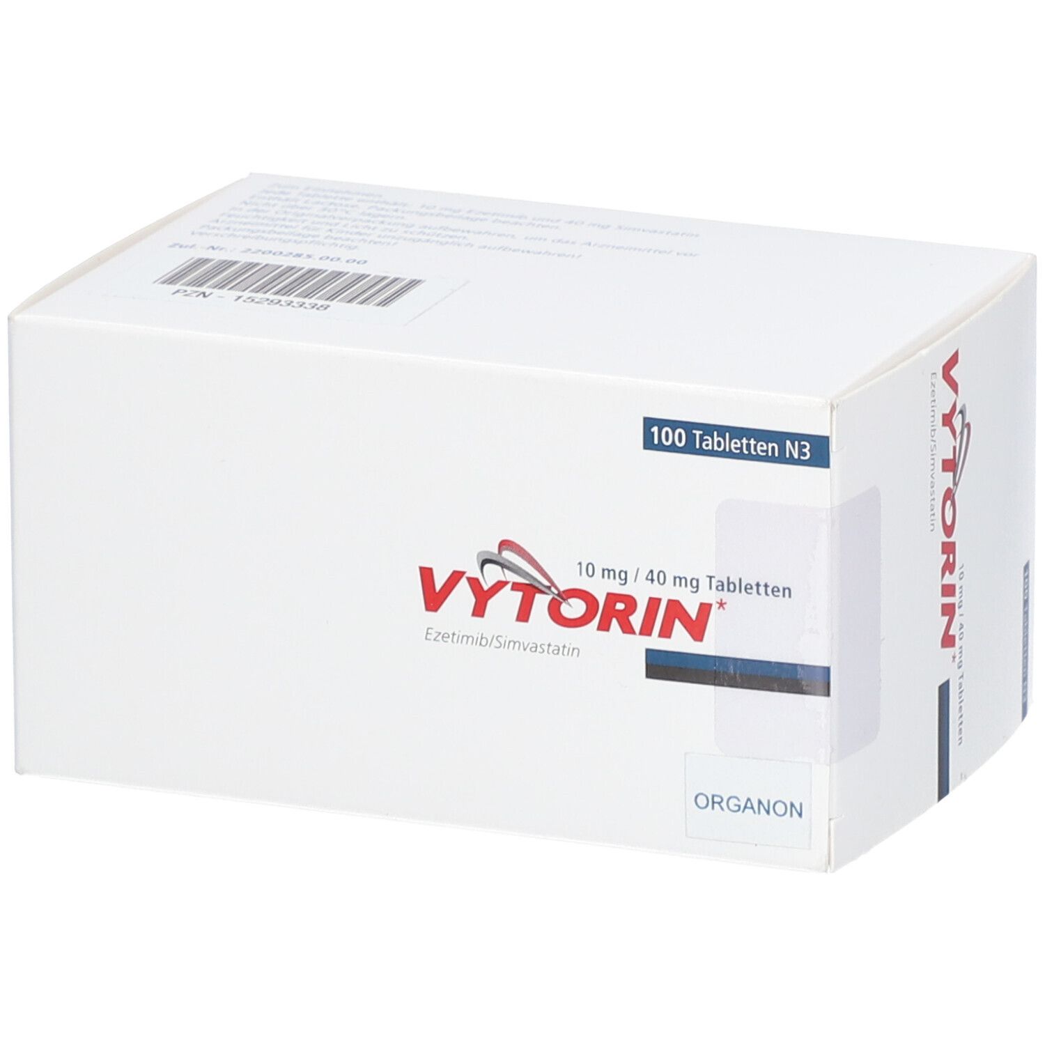 VYTORIN 10 mg/40 mg Tabletten