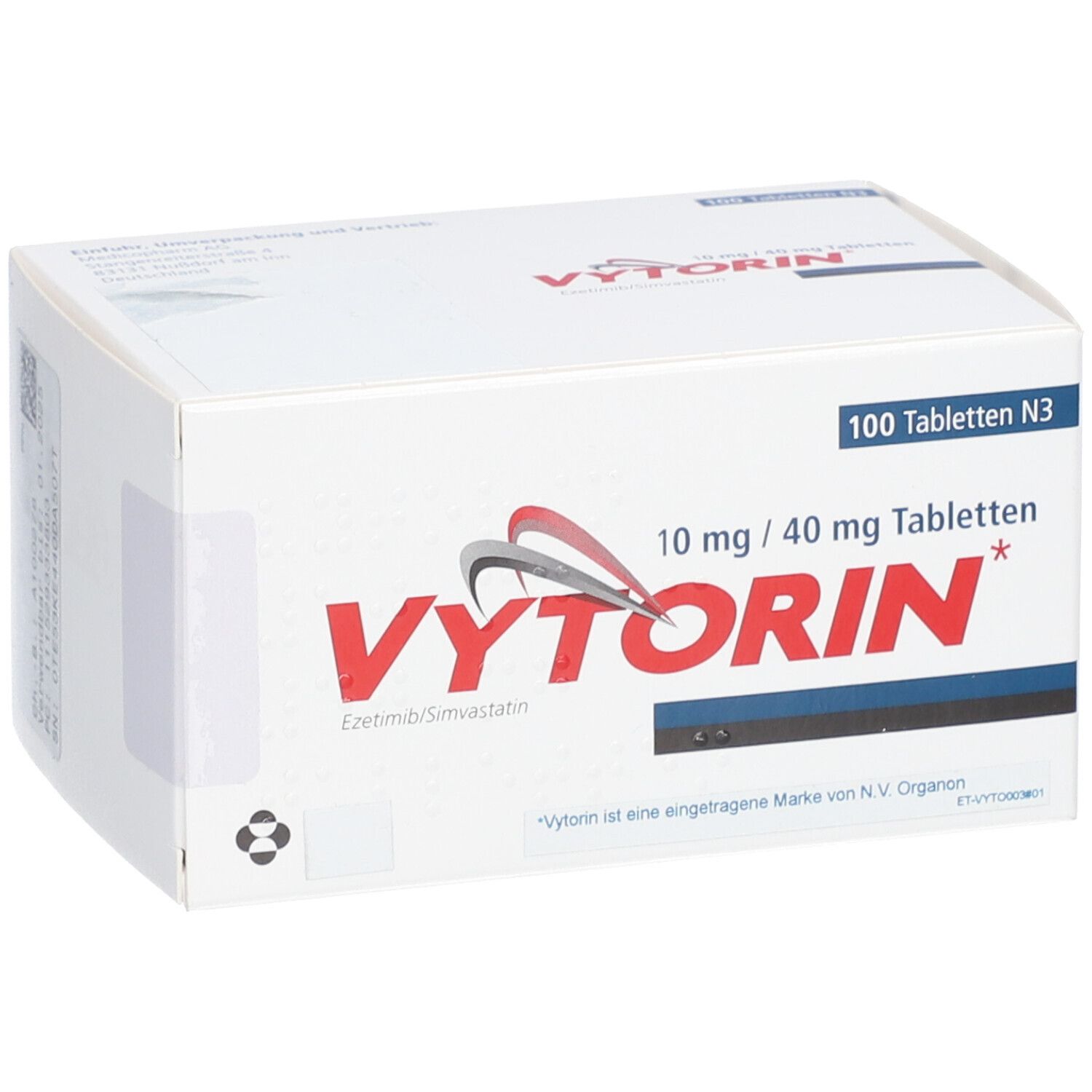 VYTORIN 10 mg/40 mg Tabletten