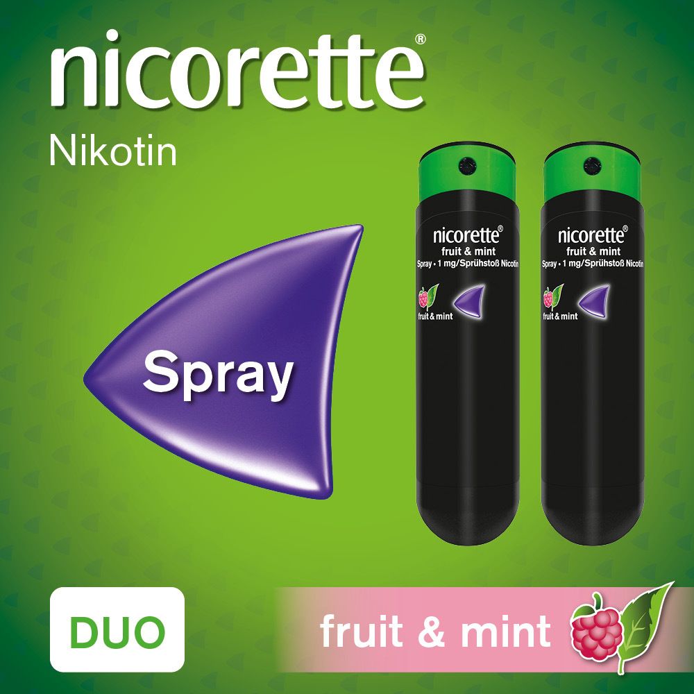 nicorette® Fruit & Mint Spray