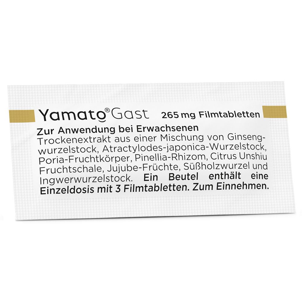 YamatoGast bei leichten Magen-Darm-Beschwerden