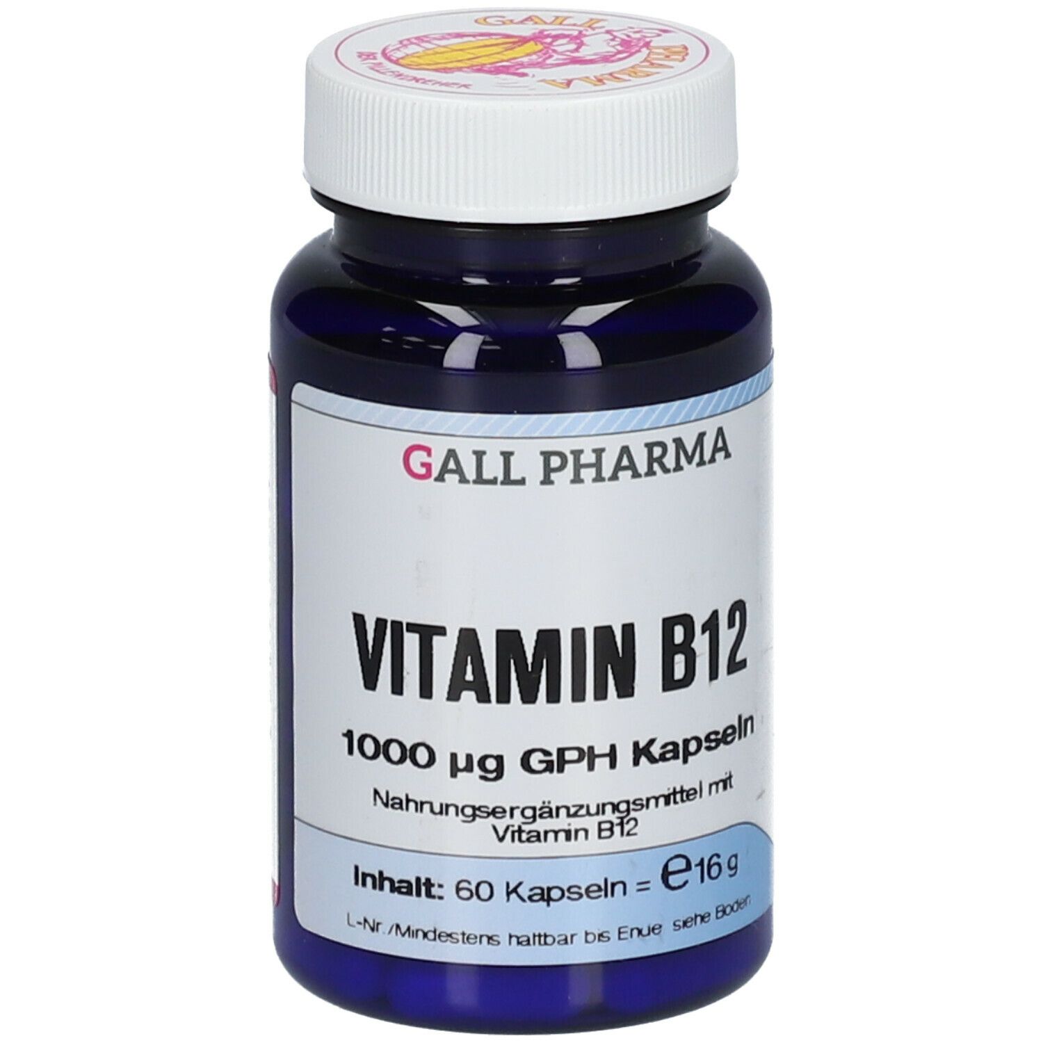 GALL PHARMA Vitamin B12 1000 µg GPH 60 St - Shop Apotheke