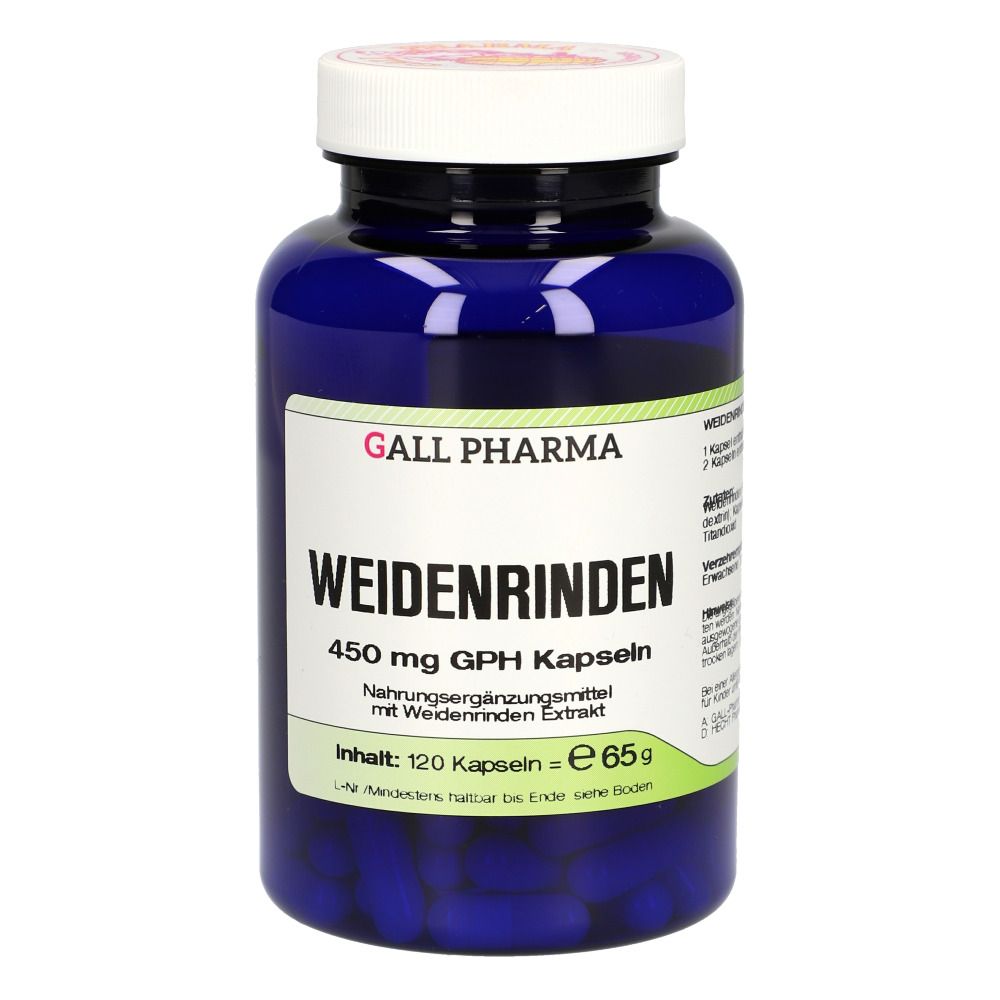 Weidenrinden 450 mg