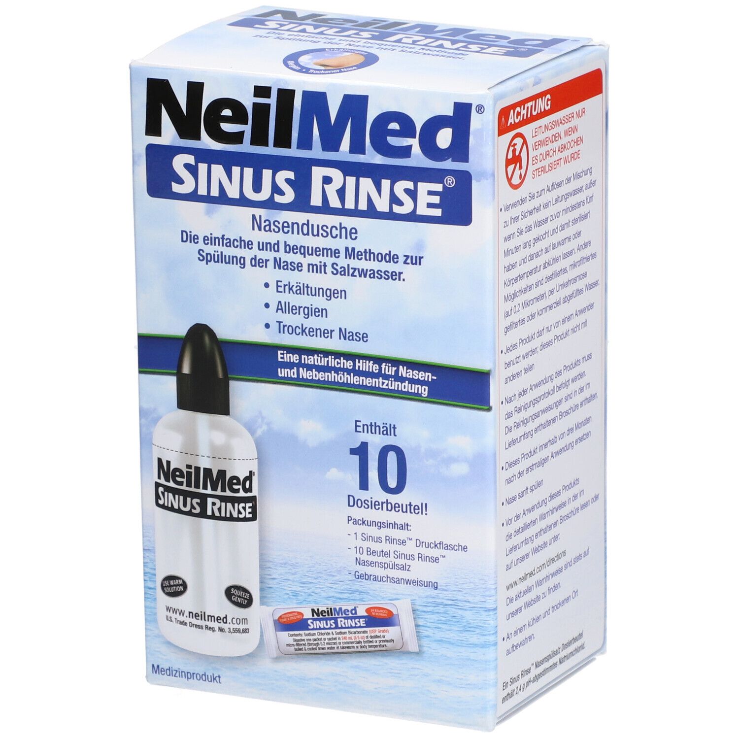 NEILMED Sinus Rinse Nasendusche + Spülsalz