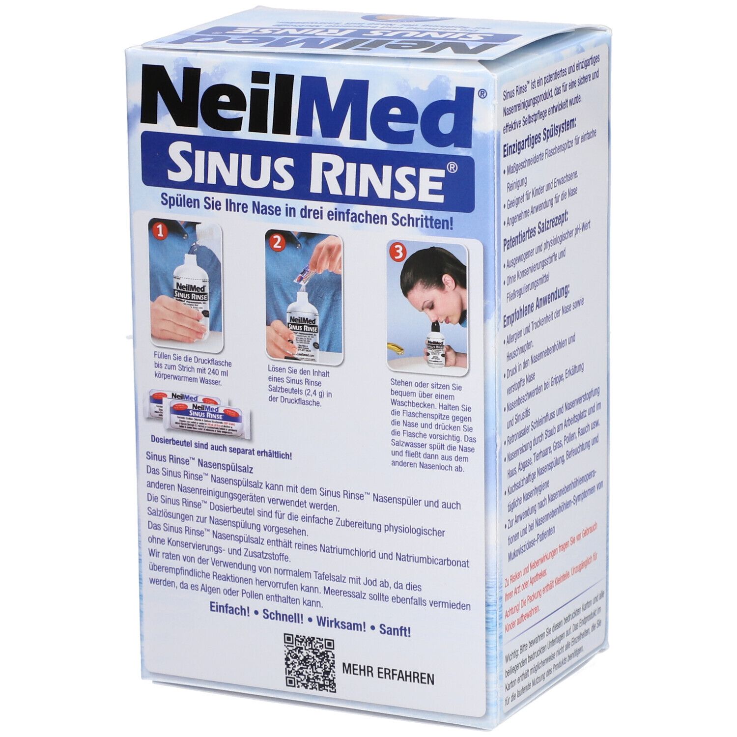 NEILMED Sinus Rinse Nasendusche + Spülsalz