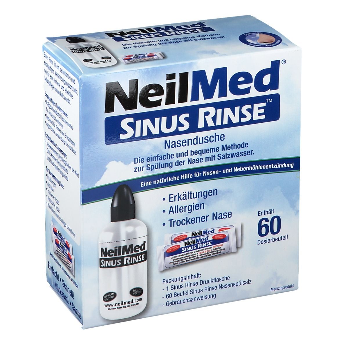 NEILMED Sinus Rinse Nasendusche + Spülsalz