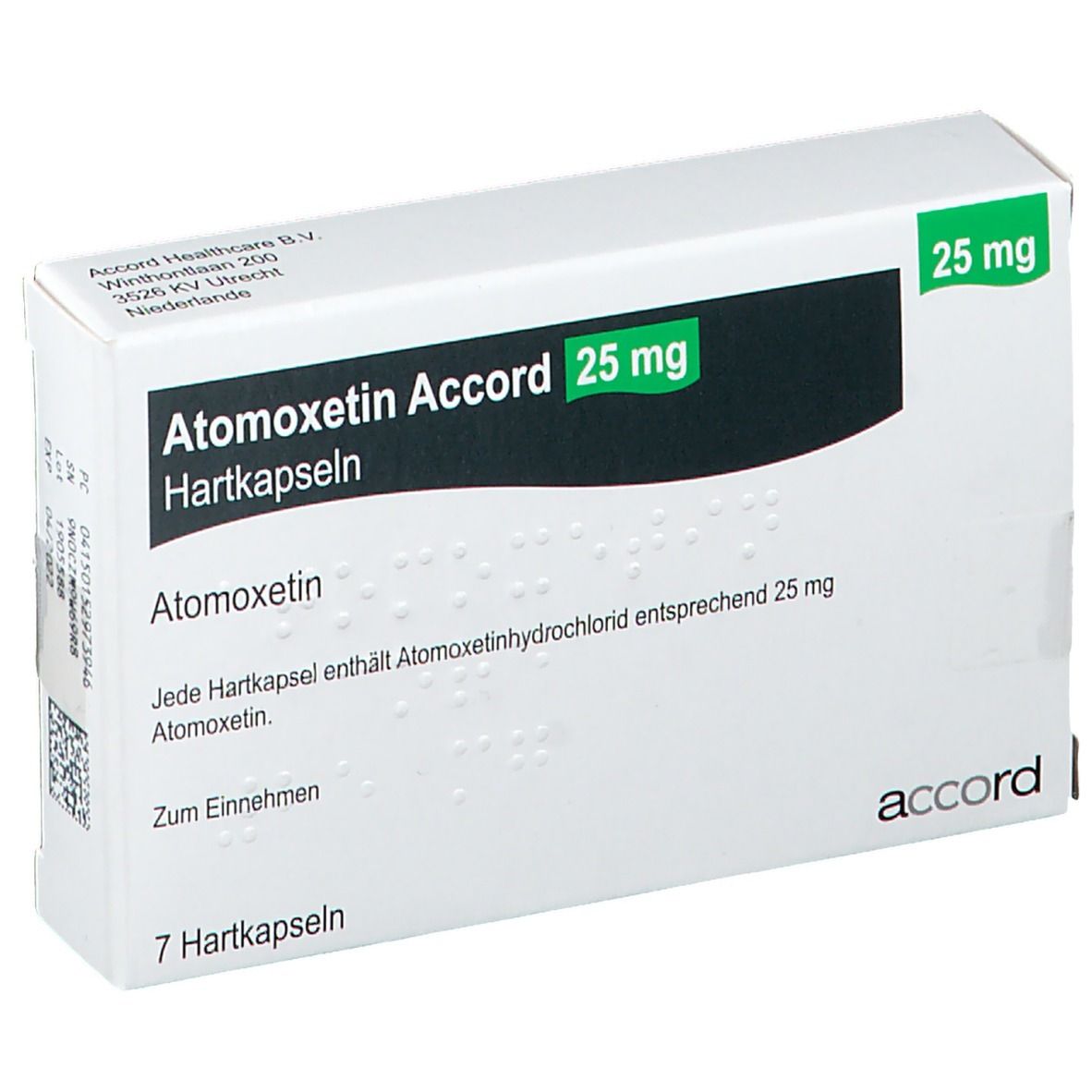 Atomoxetin Accord 25 mg