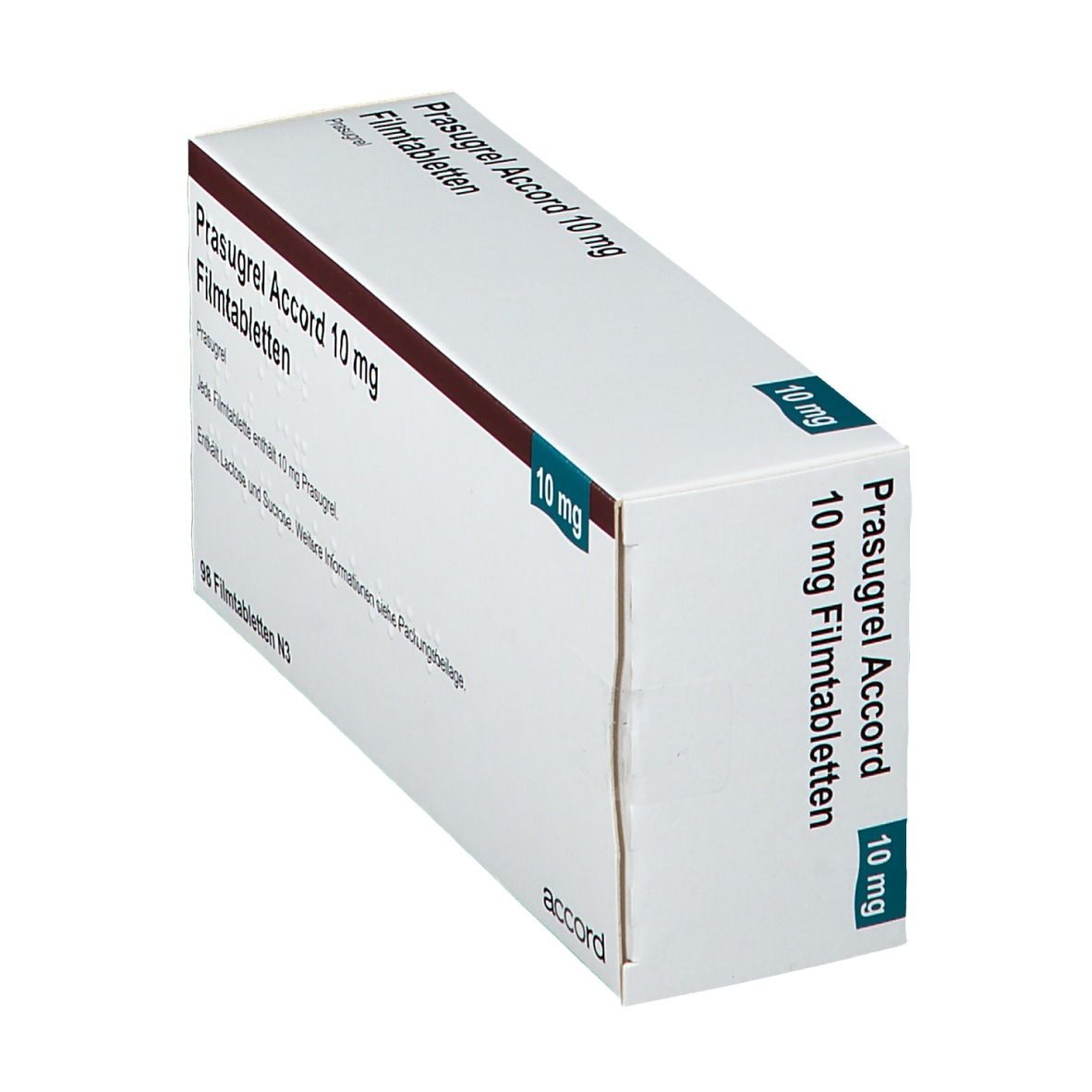 Prasugrel Accord 10 mg Filmtabletten 98 St