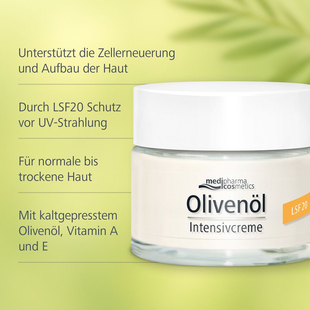 medipharma cosmetics Olivenöl Intensivcreme LSF 20