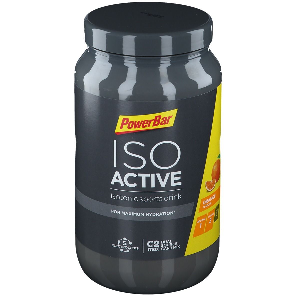 Powerbar Isoactive Orange 1320 g Pulver