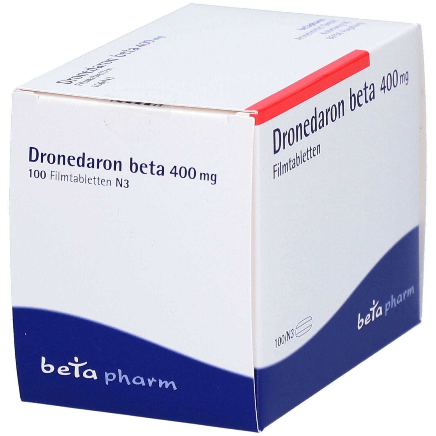 Dronedaron beta 400 mg Filmtabletten 100 St