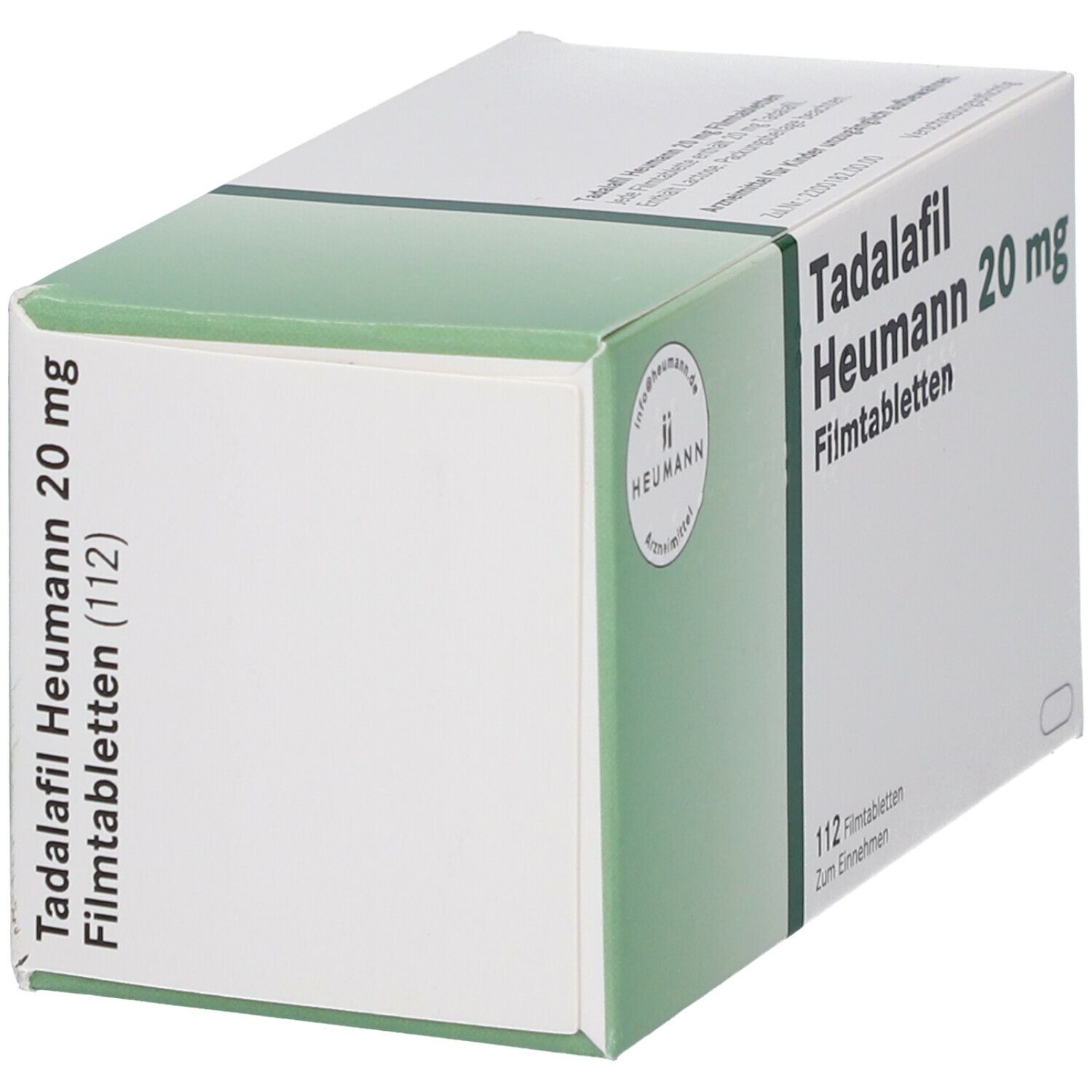 Tadalafil Heumann 20 mg Filmtabletten 112 St