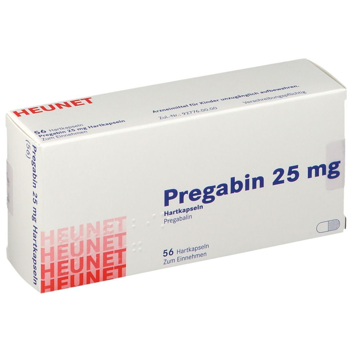 Pregabin 25 mg   Heunet
