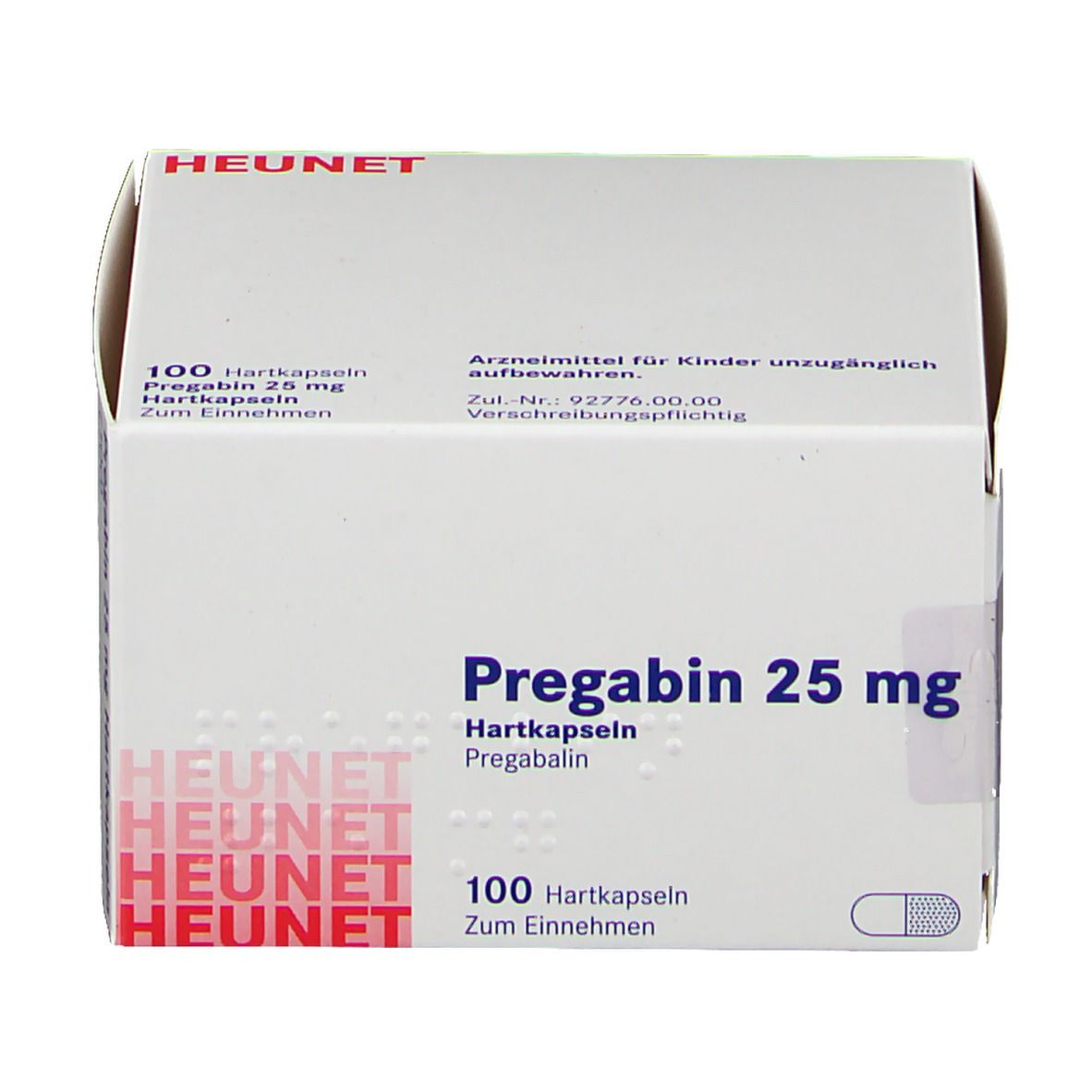 Pregabin 25 mg  Heunet