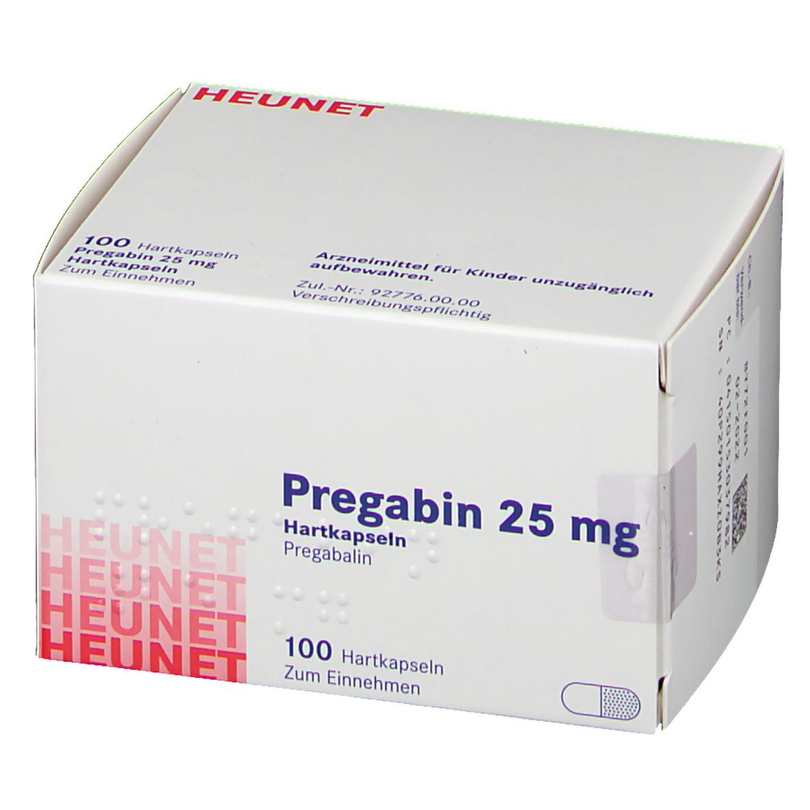 Pregabin 25 mg  Heunet