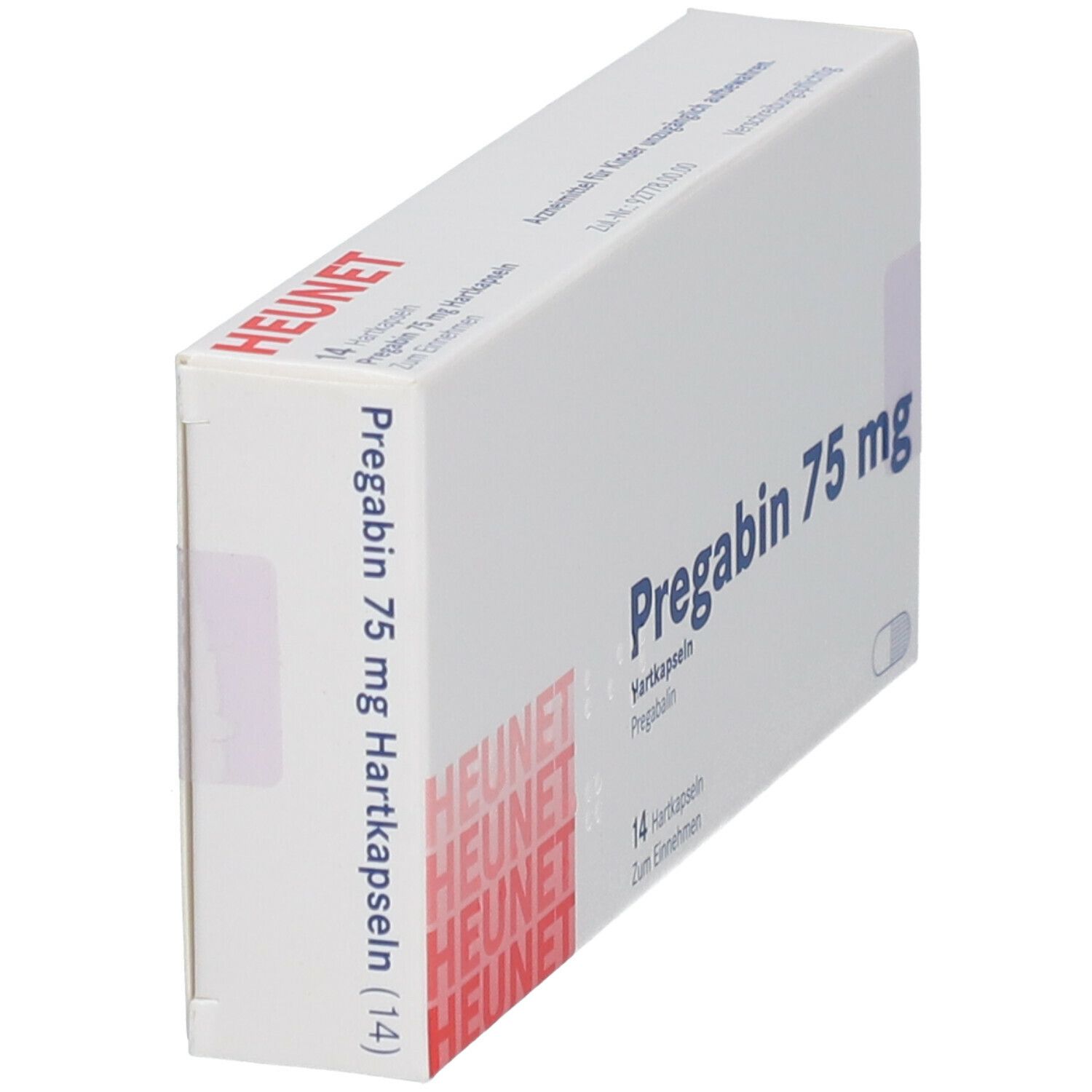 Pregabin 75 mg Hartkapseln Heunet 14 St