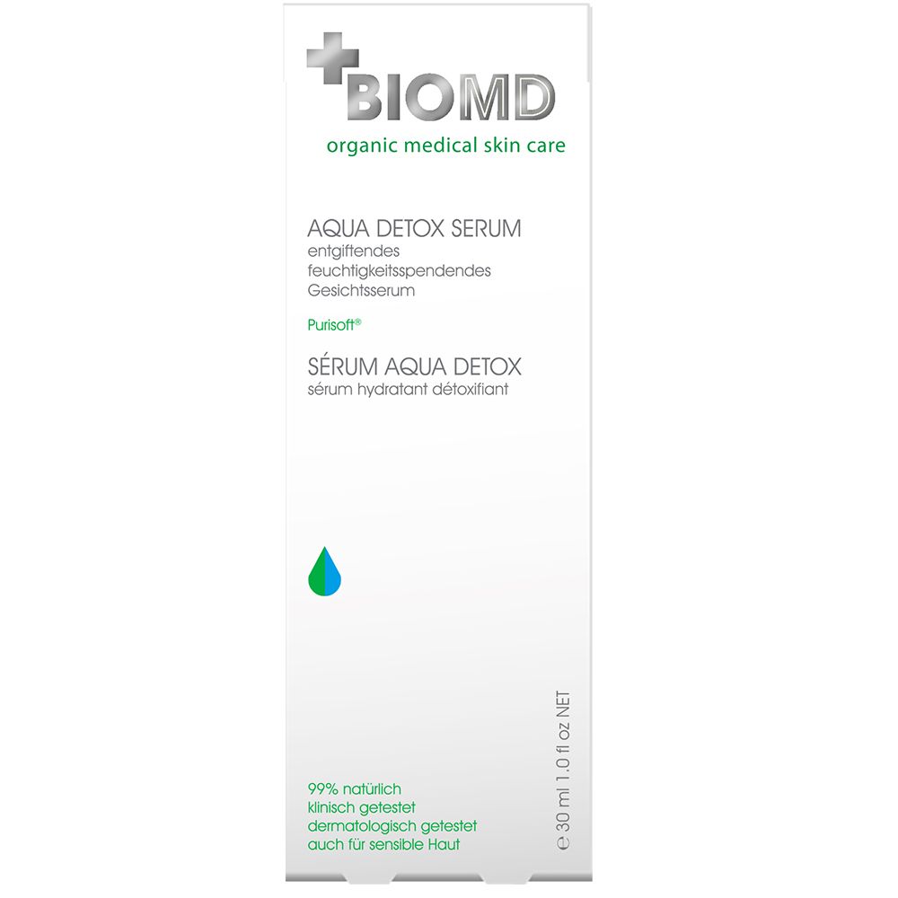 BIOMD Aqua Detox Serum feuchtigkeitsspendendes Gesichtsserum
