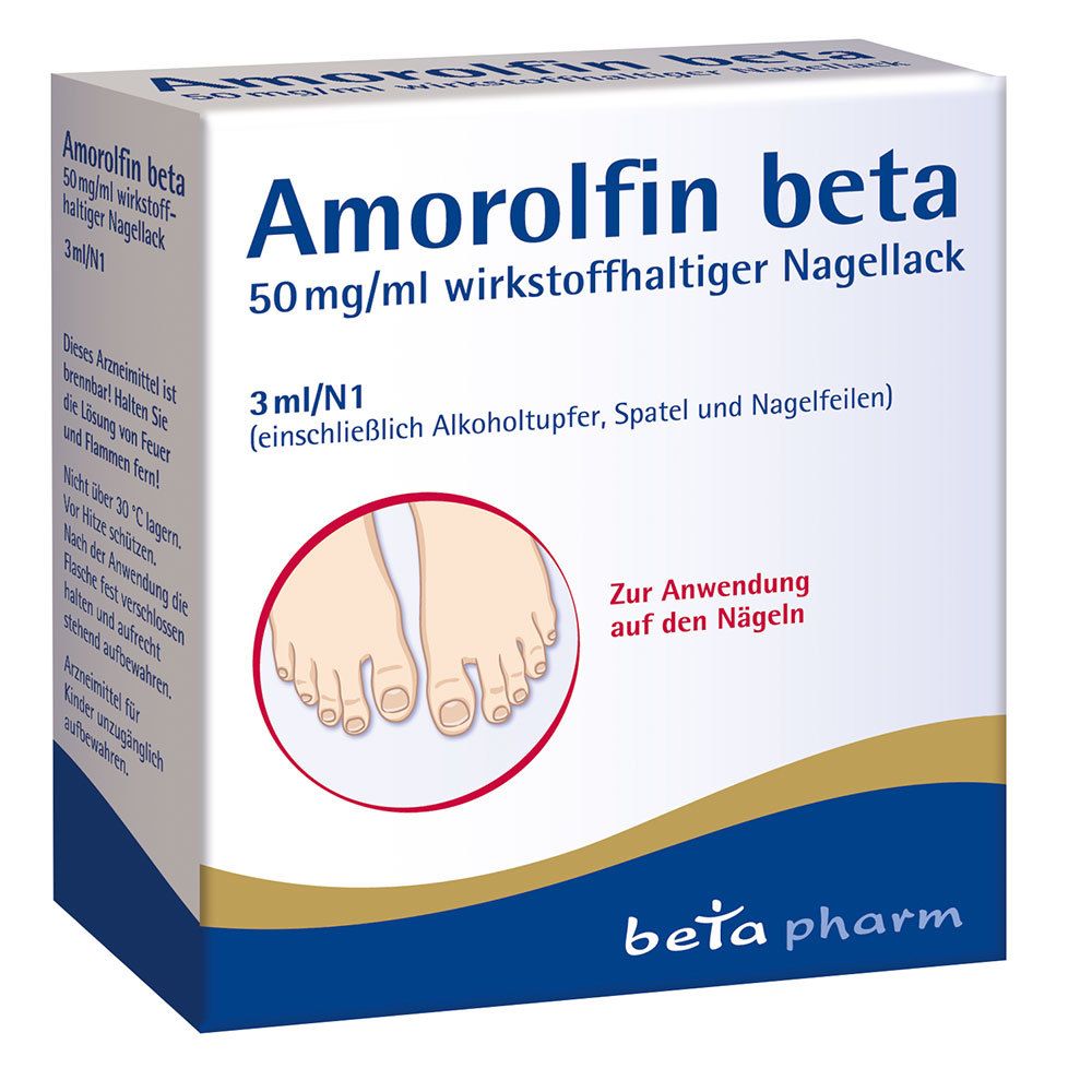 Amorolfin beta 50mg/ml
