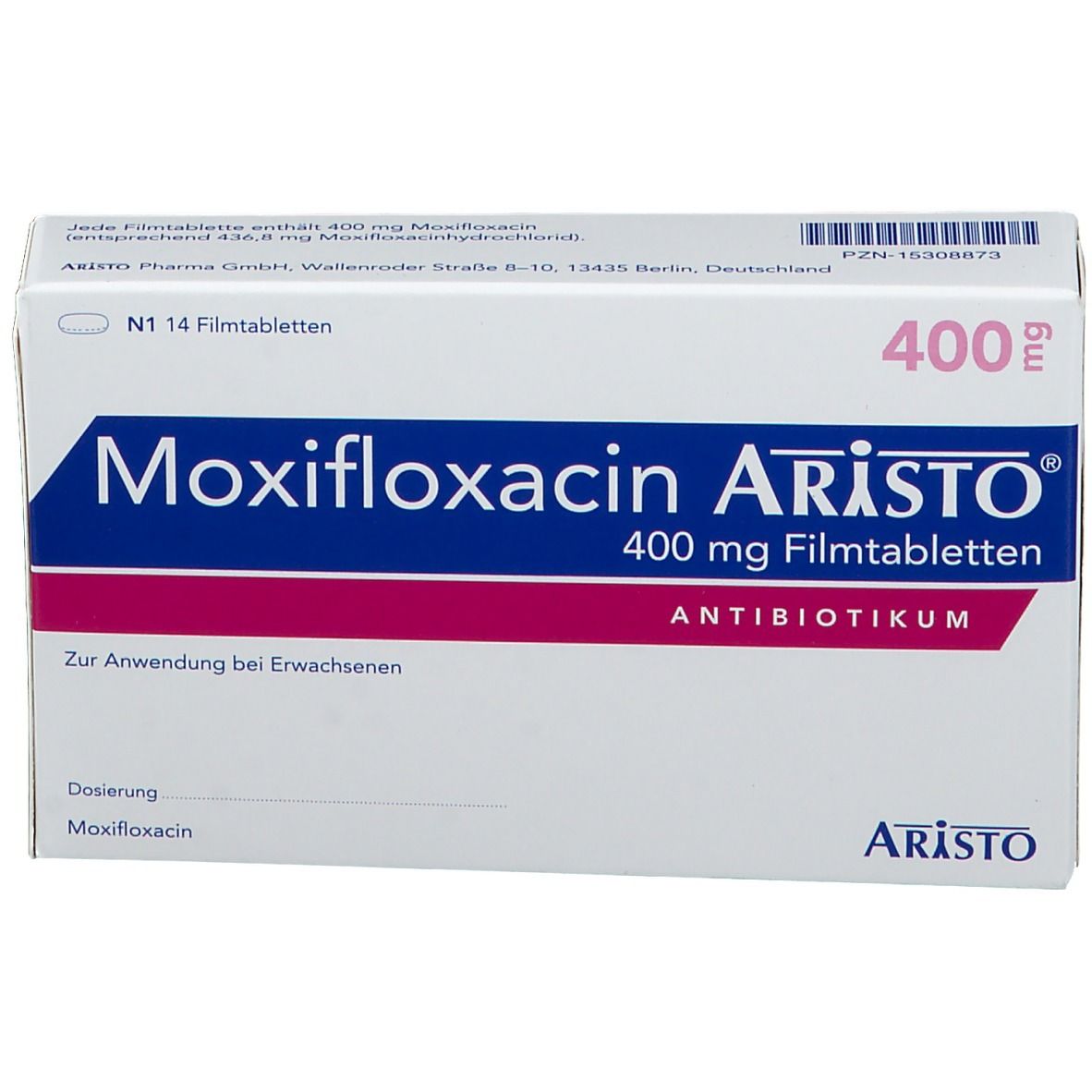 Moxifloxacin Aristo® 400 mg