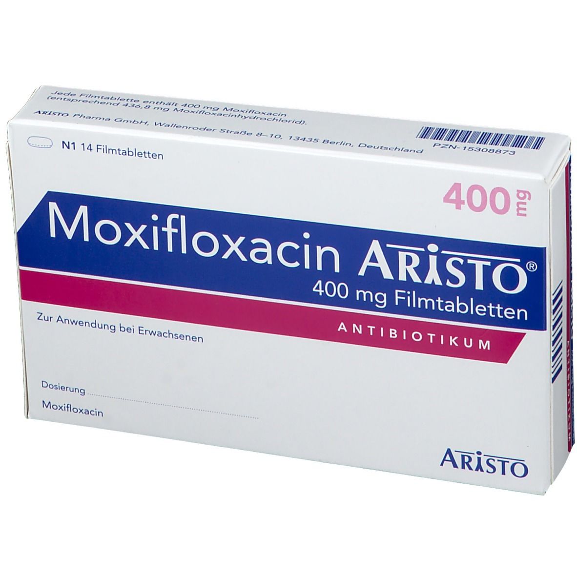 Moxifloxacin Aristo® 400 mg